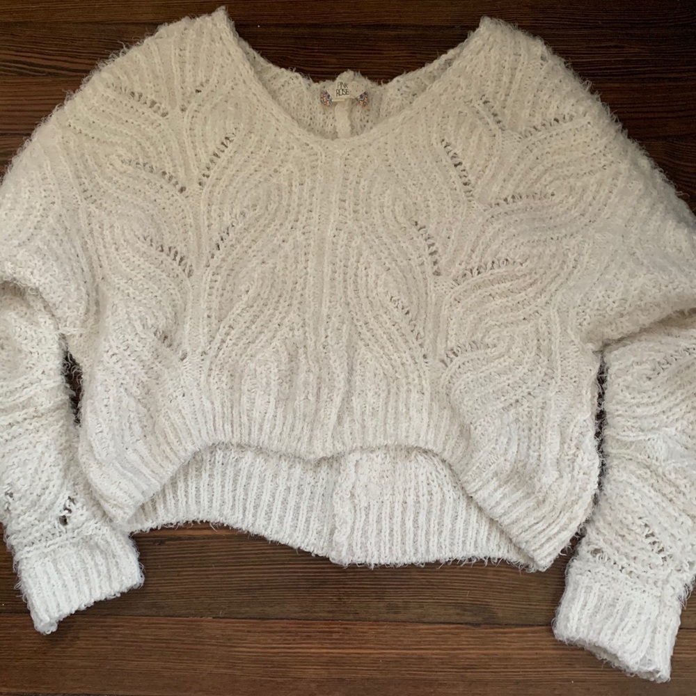 White sweater